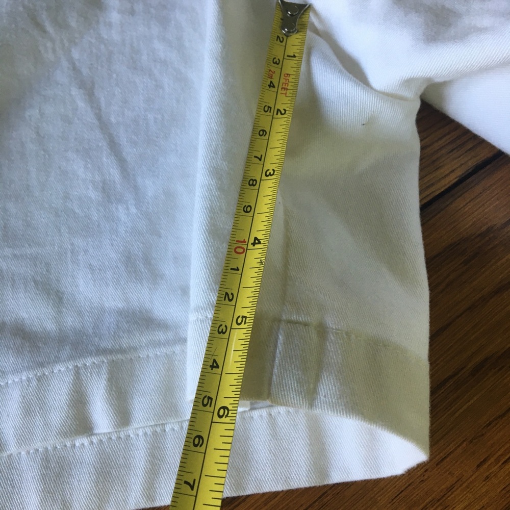 NWT SZ16 WHITE DOCKERS COTTON-STAIN DEFENDER SHORT - Picture 8 of 15